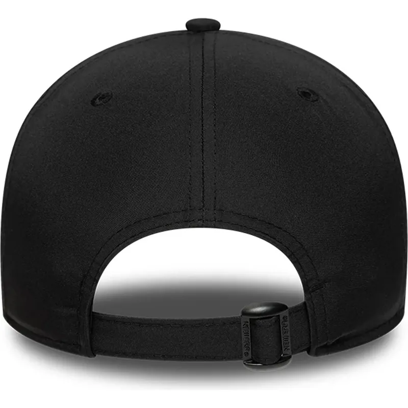 cappellino-curvo-nero-regolabile-del-fc-barcelona-laliga-9forty-gold-di-new-era