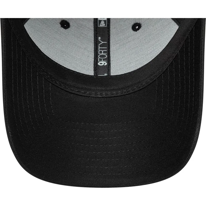 cappellino-curvo-nero-regolabile-fc-barcelona-laliga-9forty-gold-di-new-era
