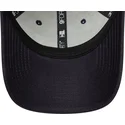 cappellino-curva-beige-e-blu-marino-regolabile-del-fc-barcelona-laliga-9forty-contrast-di-new-era