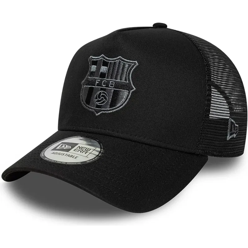 czapka-trucker-czarna-fc-barcelona-laliga-a-frame-tonal-new-era