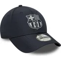 petten-gebogen-marineblauw-snapback-9forty-ajustable-van-fc-barcelona-laliga-van-new-era