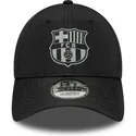 casquette-courbee-noire-ajustable-fc-barcelona-laliga-9forty-reflective-new-era