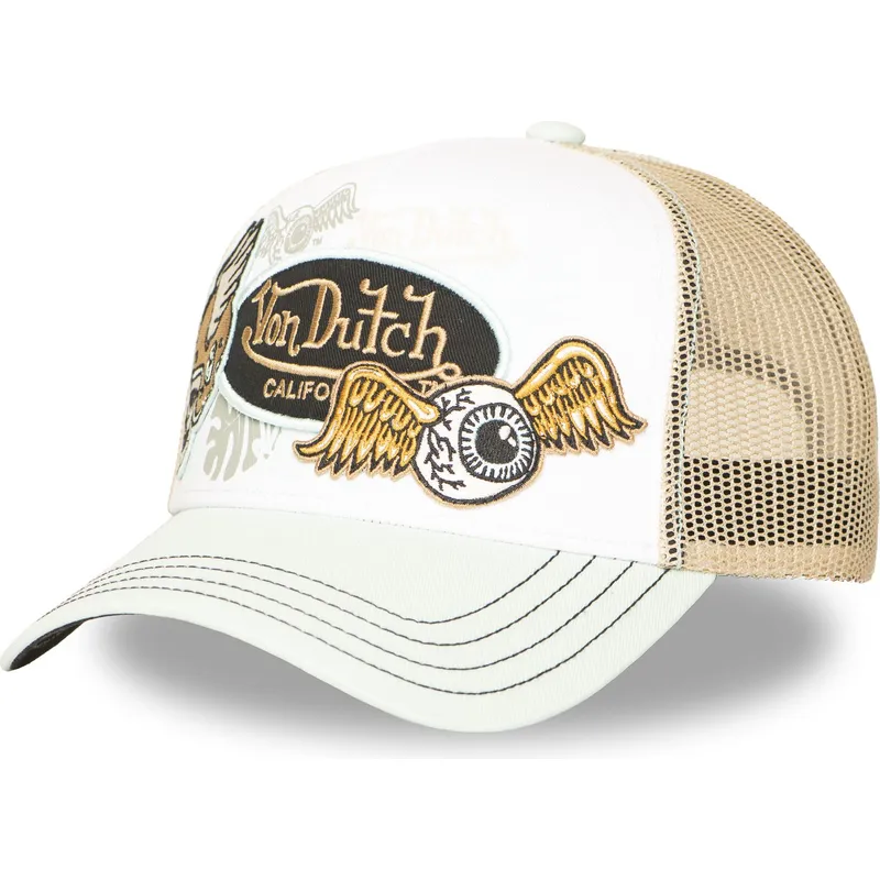 Von Dutch PATCHES16 Multicolor Trucker Hat: Caphunters.com display picture 1