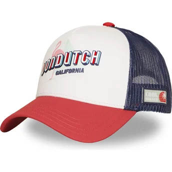 Petten gebogen meerkleurig snapback SURF13 van Von Dutch