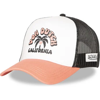 Petten gebogen meerkleurig snapback van Von Dutch