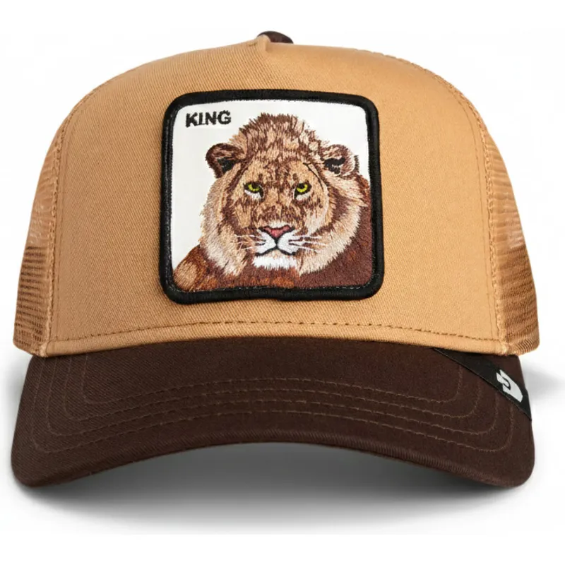petten-gebogen-bruin-snapback-king-mane-man-the-farm-van-goorin-bros petten-gebogen-bruin-snapback-king-mane-man-the-farm-van-goorin-bros