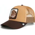petten-gebogen-bruin-snapback-king-mane-man-the-farm-van-goorin-bros