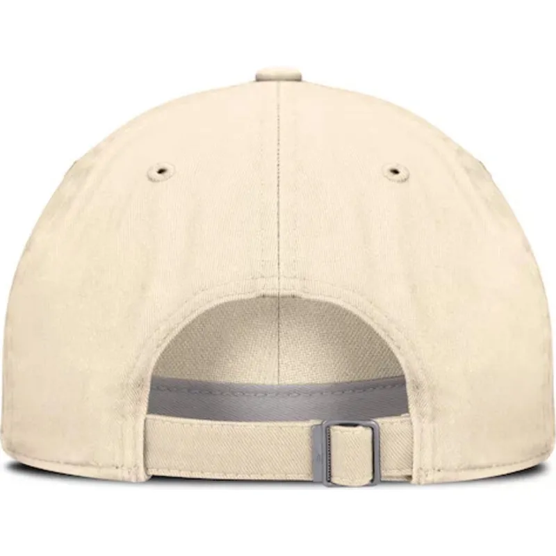 petten-gebogen-beige-verstelbaar-club-unstructured-organic-cotton-van-boston-red-sox-mlb-van-nike