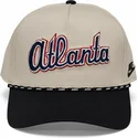 petten-gebogen-beige-snapback-rise-structured-van-atlanta-braves-mlb-van-nike