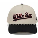 petten-gebogen-beige-snapback-rise-structured-van-chicago-white-sox-mlb-van-nike