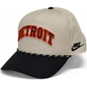 petten-gebogen-beige-snapback-rise-structured-van-detroit-tigers-mlb-van-nike