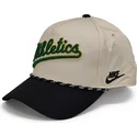 petten-gebogen-beige-snapback-rise-structured-van-oakland-athletics-mlb-van-nike