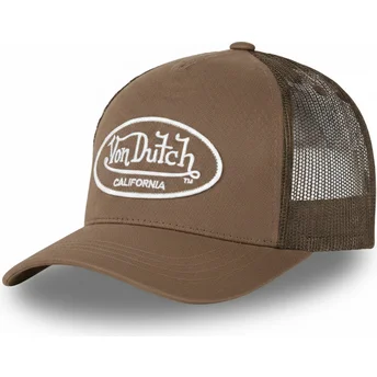Petten gebogen bruin verstelbaar LOF B3 van Von Dutch