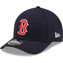 marinebla-kurvet-snapback-kasket-9forty-m-crown-player-replica-fra-boston-red-sox-mlb-fra-new-era