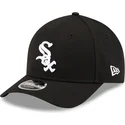 petten-gebogen-zwart-snapback-9forty-m-crown-player-replica-van-chicago-white-sox-mlb-van-new-era