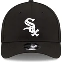 cappellino-curvo-nero-snapback-9forty-m-crown-player-replica-di-chicago-white-sox-mlb-di-new-era
