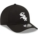 petten-gebogen-zwart-snapback-9forty-m-crown-player-replica-van-chicago-white-sox-mlb-van-new-era