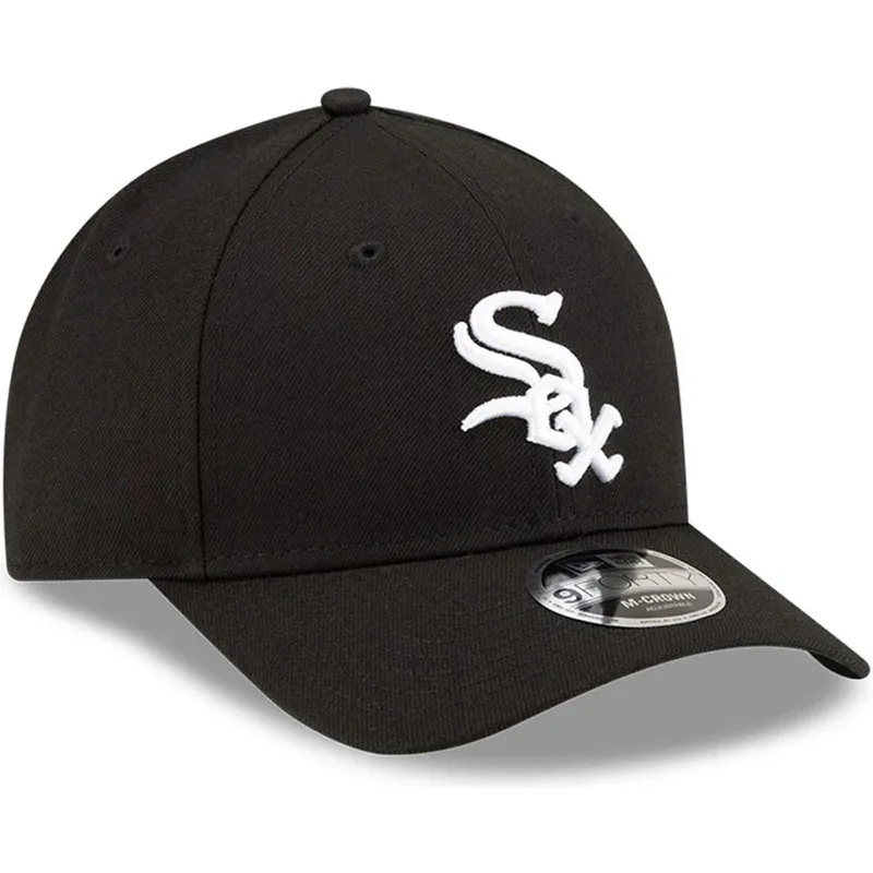 petten-gebogen-zwart-snapback-9forty-m-crown-player-replica-van-chicago-white-sox-mlb-van-new-era petten-gebogen-zwart-snapback-9forty-m-crown-player-replica-van-chicago-white-sox-mlb-van-new-era