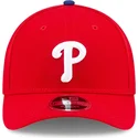 petten-gebogen-rood-snapback-9forty-m-crown-player-replica-van-philadelphia-phillies-mlb-van-new-era
