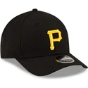 casquette-courbee-noire-snapback-9forty-m-crown-player-replica-pittsburgh-pirates-mlb-new-era