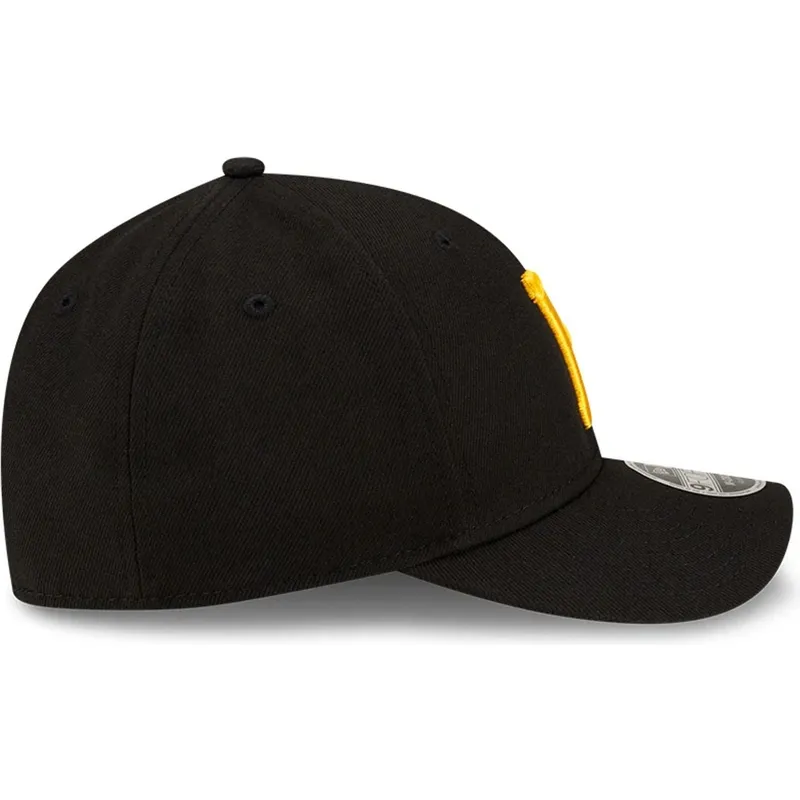 sort-curved-snapback-kasket-9forty-m-crown-player-replica-fra-pittsburgh-pirates-mlb-fra-new-era