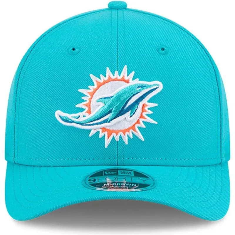 blaue-gebogene-snapback-kappe-9forty-m-crown-team-der-miami-dolphins-nfl-von-new-era
