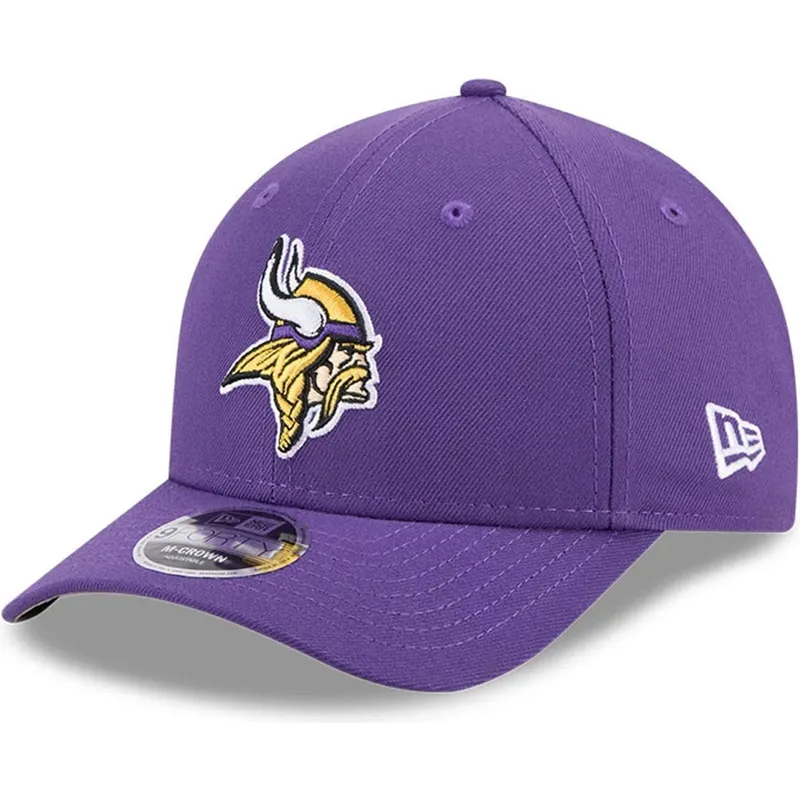 petten-gebogen-paars-snapback-9forty-m-crown-team-van-minnesota-vikings-nfl-van-new-era