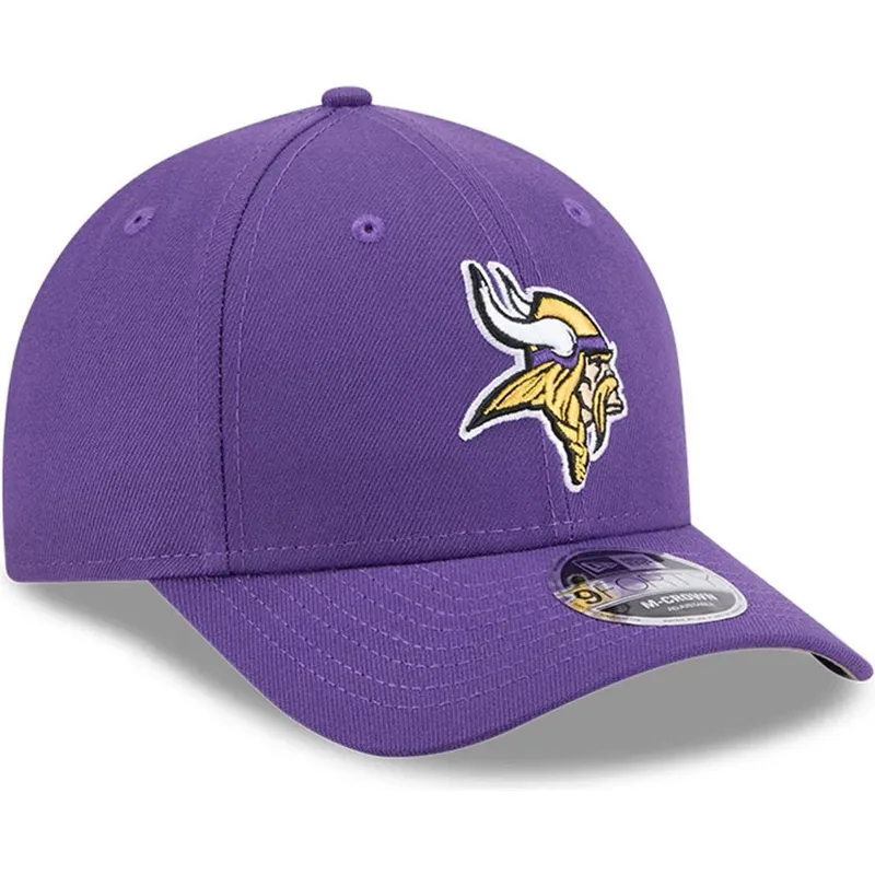 petten-gebogen-paars-snapback-9forty-m-crown-team-van-minnesota-vikings-nfl-van-new-era