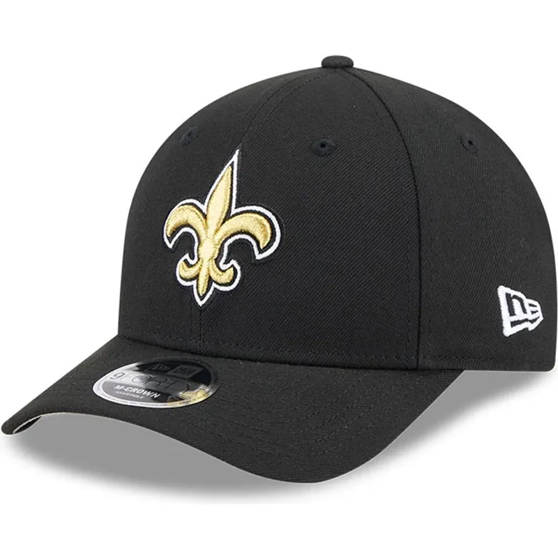 petten-gebogen-zwart-snapback-9forty-m-crown-team-van-new-orleans-saints-nfl-van-new-era petten-gebogen-zwart-snapback-9forty-m-crown-team-van-new-orleans-saints-nfl-van-new-era