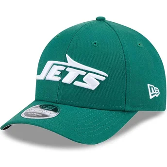 Petten gebogen groen snapback 9FORTY M-Crown Team van New York Jets NFL van New Era