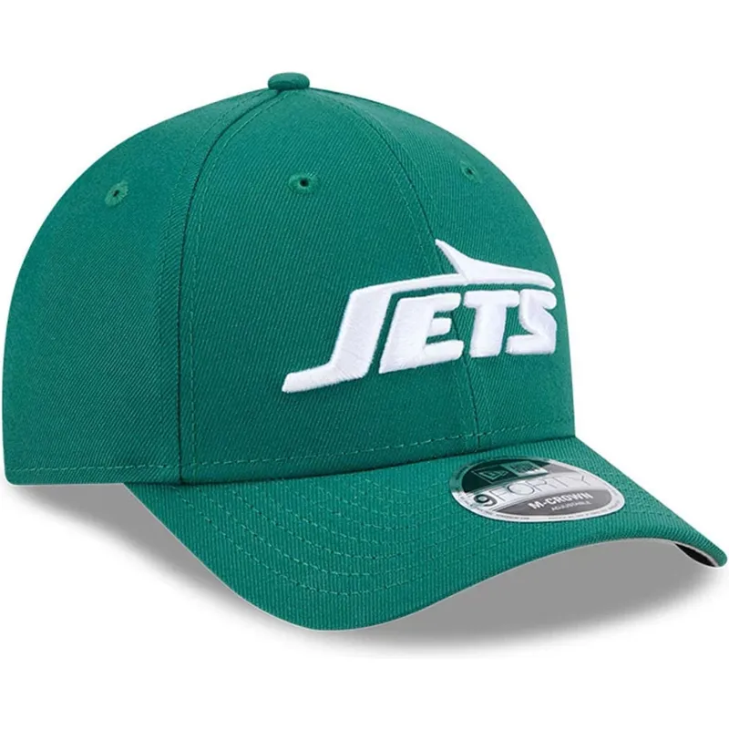 casquette-courbee-verte-snapback-9forty-m-crown-team-new-york-jets-nfl-new-era