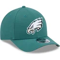 petten-gebogen-groen-snapback-9forty-m-crown-team-van-philadelphia-eagles-nfl-van-new-era