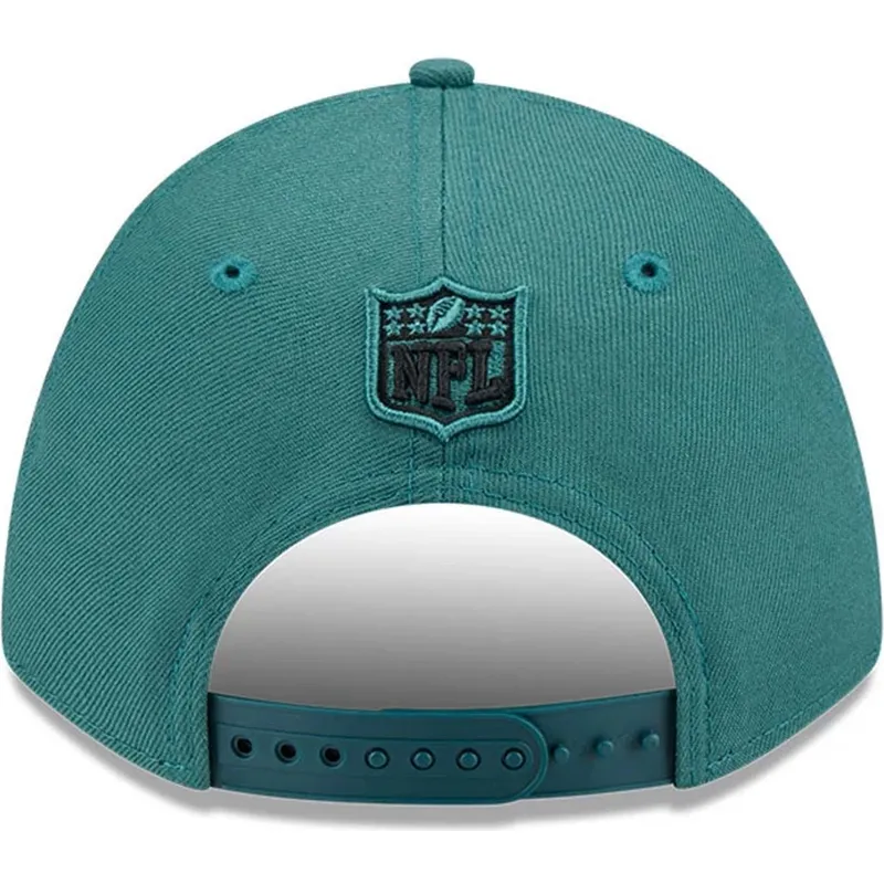 petten-gebogen-groen-snapback-9forty-m-crown-team-van-philadelphia-eagles-nfl-van-new-era