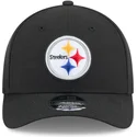 sort-curved-snapback-kasket-9forty-m-crown-team-fra-pittsburgh-steelers-nfl-fra-new-era