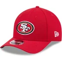 petten-gebogen-rood-snapback-9forty-m-crown-team-van-san-francisco-49ers-nfl-van-new-era