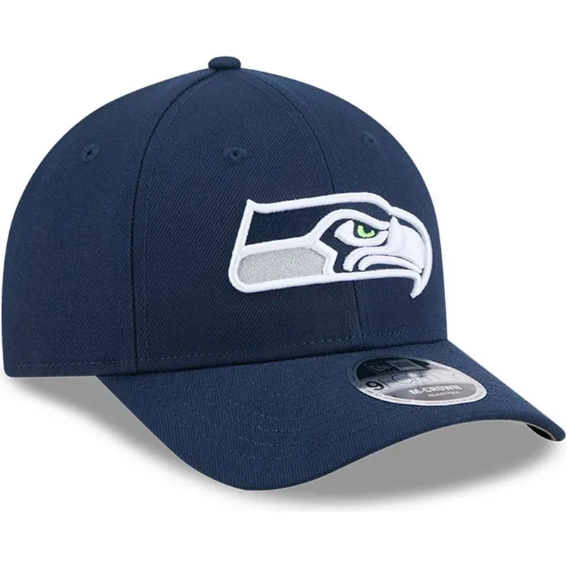 marinebla-buet-kasket-snapback-9forty-m-crown-team-fra-seattle-seahawks-nfl-fra-new-era