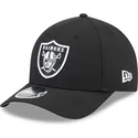 cappellino-curvo-nero-snapback-9forty-m-crown-team-dei-las-vegas-raiders-nfl-di-new-era
