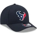 new-era-curved-brim-9forty-m-crown-team-houston-texans-nfl-navy-blue-snapback-cap