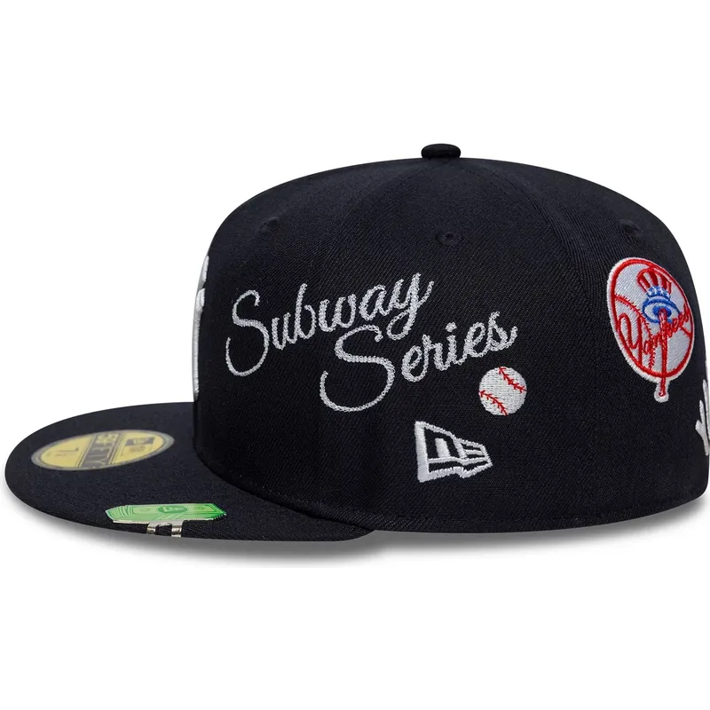 marinbla-platt-keps-justerad-59fifty-subway-series-fran-new-york-yankees-mlb-av-new-era
