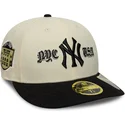 cappellino-curvo-beige-e-nero-regolabile-59fifty-low-profile-precurved-coops-dei-new-york-yankees-mlb-di-new-era