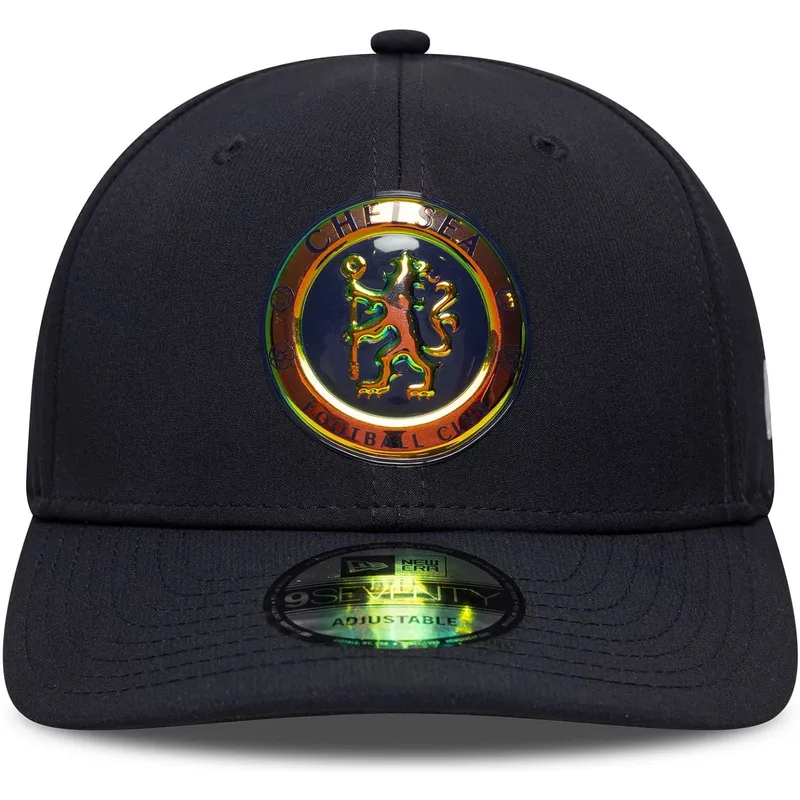 new-era-curved-brim-9seventy-stretch-snap-iridiscent-chelsea-football-club-premier-league-navy-blue-snapback-cap