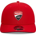 petten-gebogen-rood-snapback-9seventy-stretch-snap-core-van-ducati-motor-motogp-van-new-era