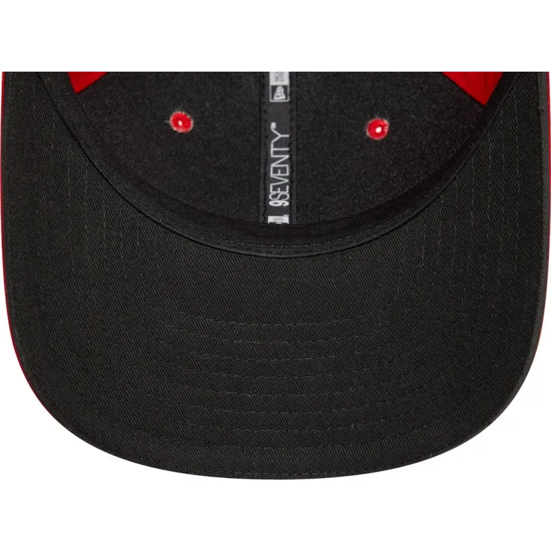 rod-kurvet-snapback-kasket-9seventy-stretch-snap-core-fra-ducati-motor-motogp-fra-new-era