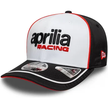 Petten gebogen zwart snapback 9SEVENTY van New Era