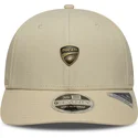 petten-gebogen-beige-snapback-9seventy-stretch-snap-seasonal-van-ducati-motor-motogp-van-new-era