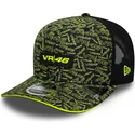 sort-og-gul-trucker-kasket-9seventy-stretch-snap-all-over-print-fra-valentino-rossi-vr46-motogp-fra-new-era