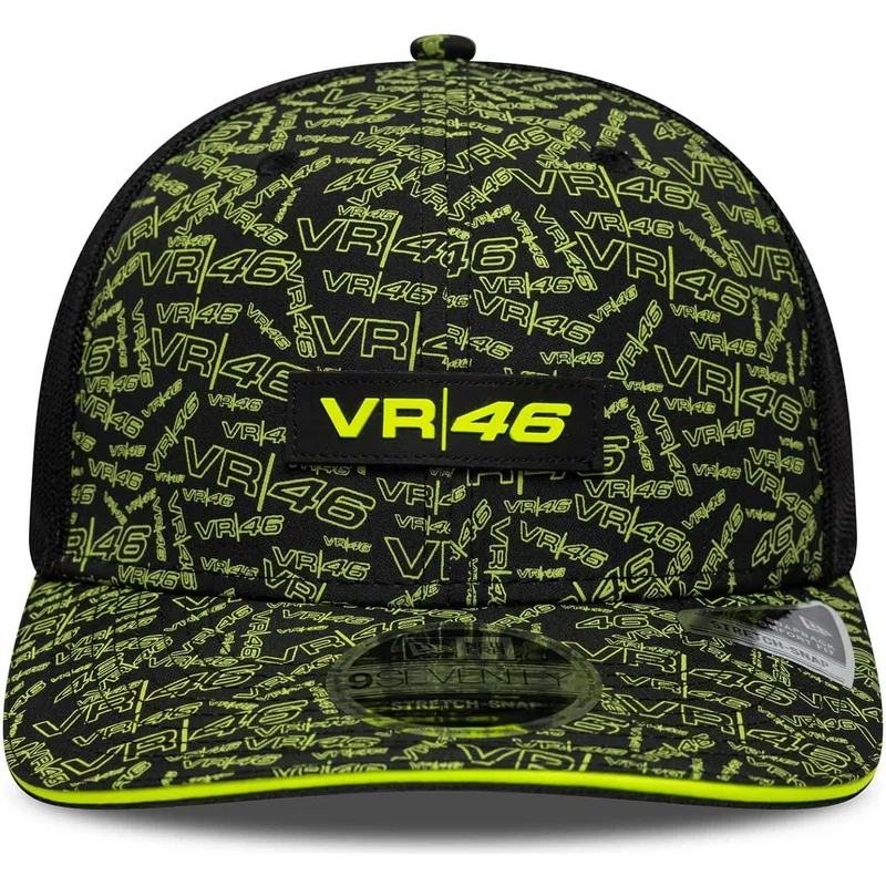 czapka-trucker-czarno-zolta-9seventy-stretch-snap-all-over-print-valentino-rossi-vr46-motogp-new-era