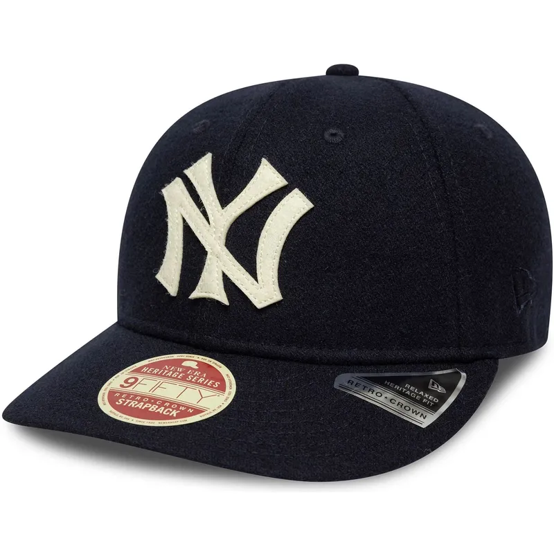 marinbla-bojd-keps-justerbar-9fifty-retro-crown-heritage-series-fran-new-york-yankees-mlb-av-new-era