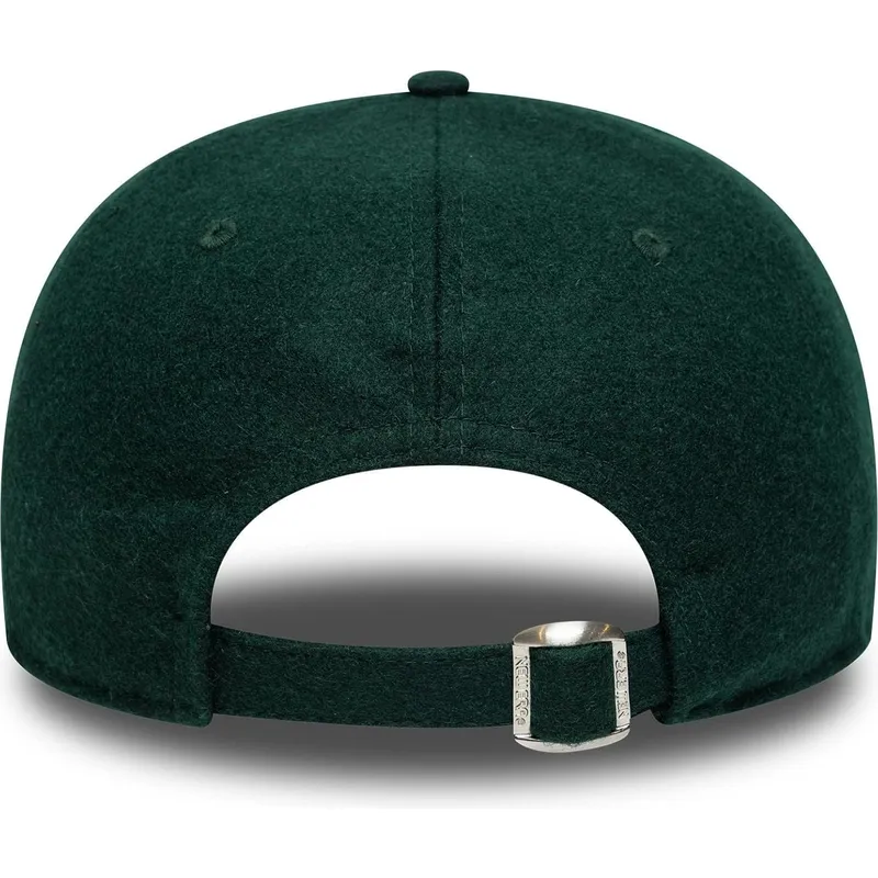 cappellino-curvo-verde-regolabile-9fifty-retro-crown-heritage-series-di-oakland-athletics-mlb-di-new-era