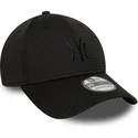 petten-gebogen-zwart-fitted-39thirty-stretch-mesh-van-new-york-yankees-mlb-van-new-era